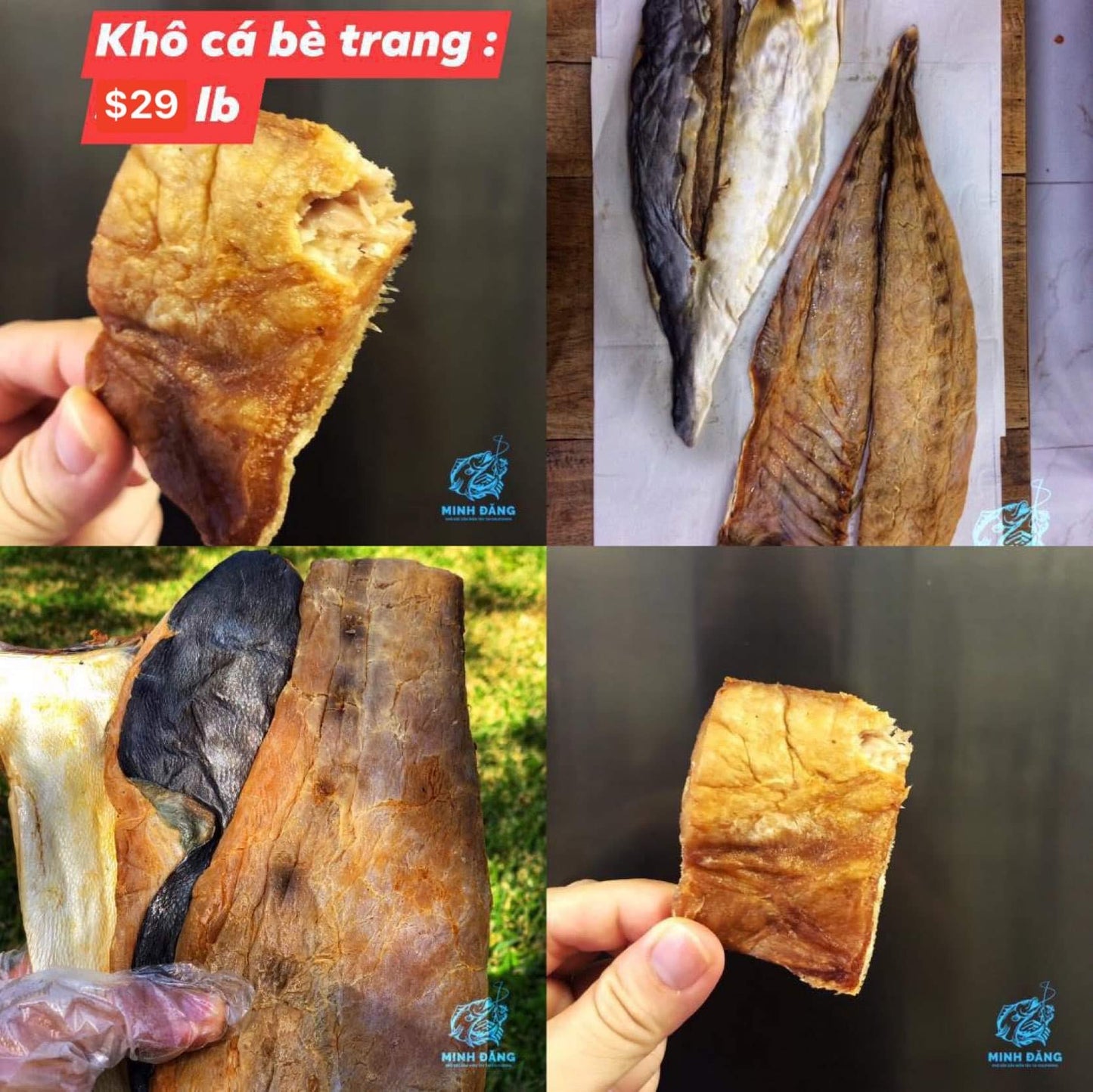 Khô cá bè trang