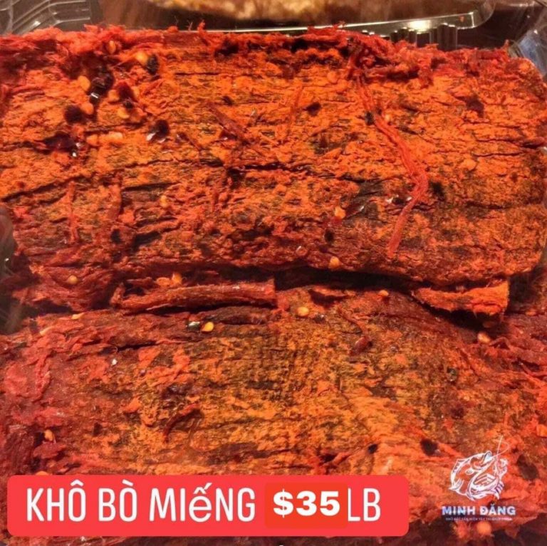 Khô bò miếng