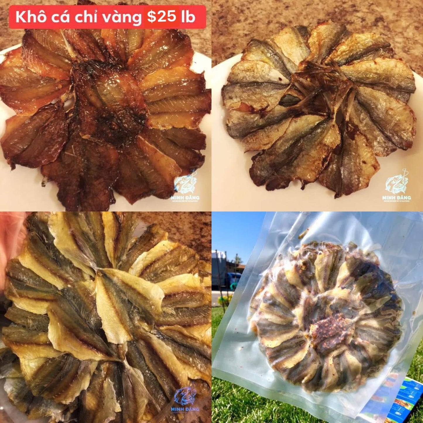 Khô cá chỉ vàng