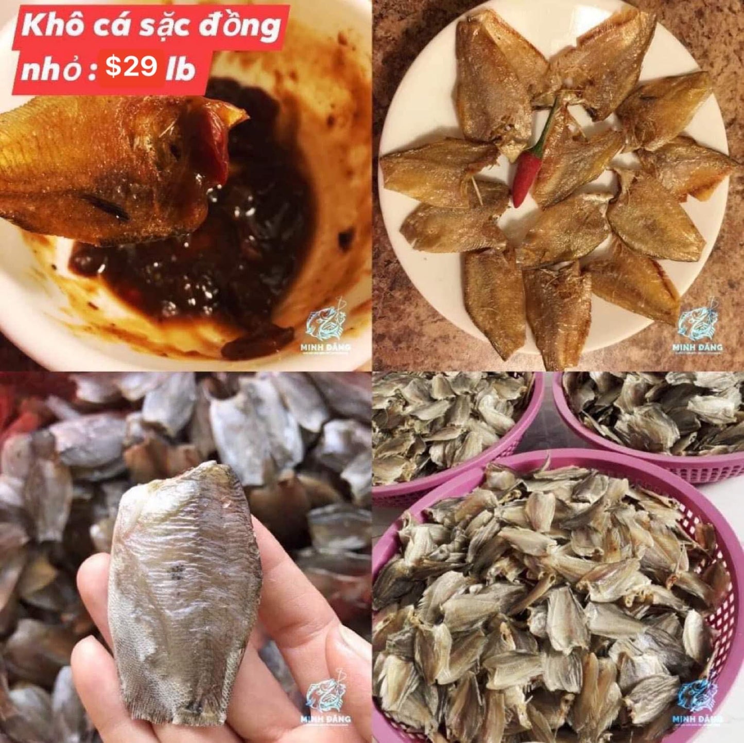 Khô cá sặc đồng nhỏ