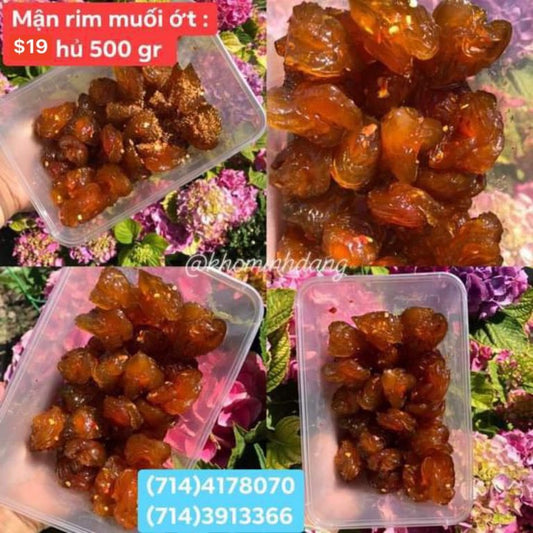 Mận rim muối ớt