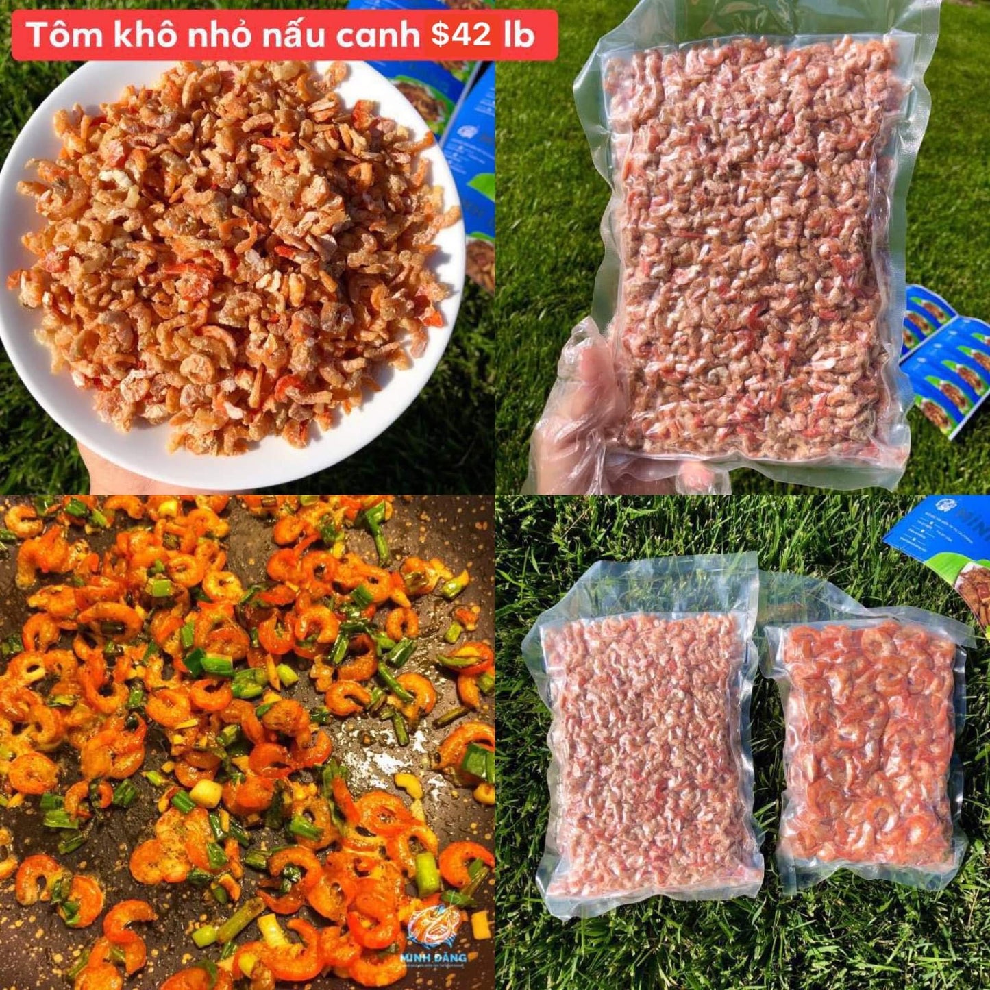 Tôm khô nhỏ nấu canh